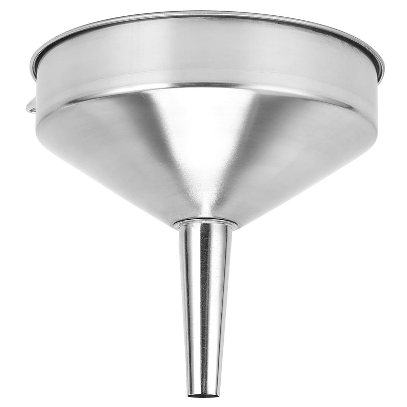 Stainless Steel Funnel, Large Food Grade Thickened Kitchen Funnel for