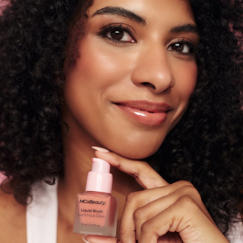 MCoBeauty Luminous Glow Liquid Blush - Lava (Deep Peach)