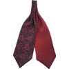Great British Tie Club Mens Paisley Satin Reversible Ascot Cravats