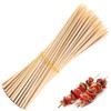 oujilet 60 Pieces Wooden Sticks for Crafts, 15 cm Wooden