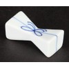 Hasami Ware 44769 Knot Chopsticks Rest, Blue