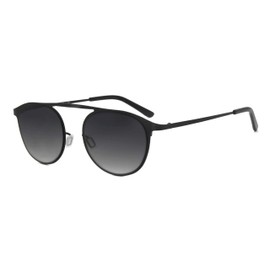 Richmode Small sunglasses for petite face men women teenager sunglasses classic retro round metal sunglasses fashion UV protection black eyewear