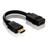 PureInstall PI030 High Speed HDMI/HDMI Pigtail + Portsaver Adapter (HDMI