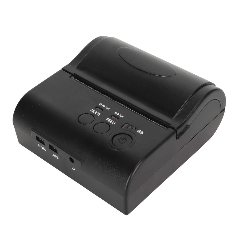 Thermal Printer Bluetooth 203 DPI Accuracy 90mm/s Print Speed Thermal