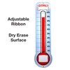 Global Printed Products Fundraising Thermometer Chart Goal Tracker | Dry
