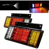 LIMICAR 2PCS 40 LED Trailer Tail Lights Kit with Iron