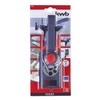 kwb DÜBELPROFI Universal Dowel Jig with Adjustable Hole Sizes, Precise