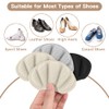 Flintronic 4 pairs sneaker repair patch, heel patch, shoe heel