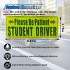 3PCS Student Driver Magnet for Car, 3.75" x 9.2" Reusable