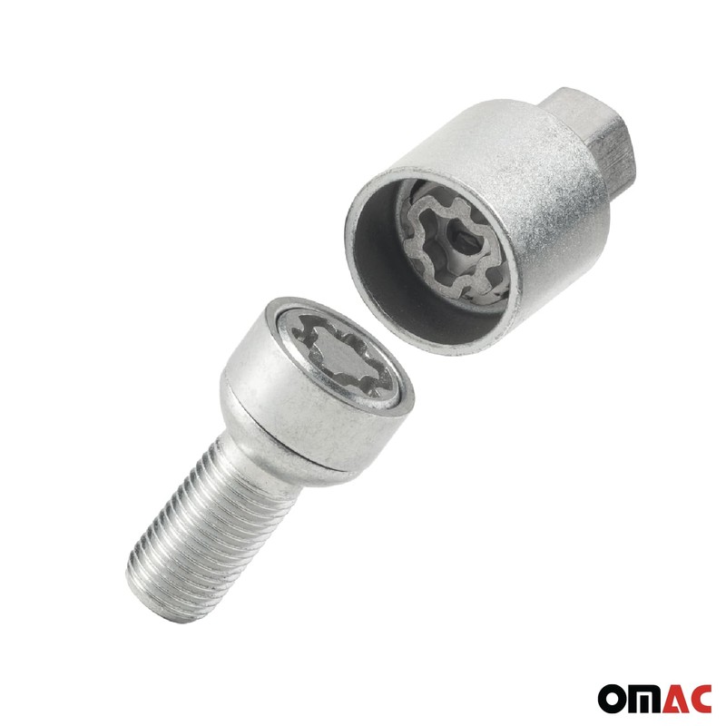 OMAC Wheel Lock Kit for Volvo XC90 M14X1,5 Bolt Galvanized