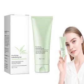 Purifying Exfoliating Gel, Exfoliating Scrub, Purifying Exfoliating Moisturizing Gel, Deep Cleansing Face and Body Exfoliating Scrub Gel (1 PCS)