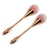 Brocha En Polvo, 2 Piezas, Para Decoración De Uñas, Cerdas