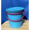 TUPPERWARE NEW JUMBO BUCKET CANISTER 14 L-IN BLUE WITH HANDLE