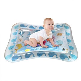 Wifehelper Bebé Inflable Cojín de Hielo PVC Mundo Submarino Brillante Color de Colores Brillantes Juguetes propensos Pat Cojín de Agua Vida Marina Estera 50 * 70 cm Tipo H