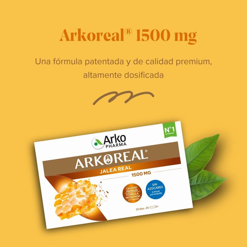 Arkoreal Jalea Fresca Fte Plus 1500 mg 20