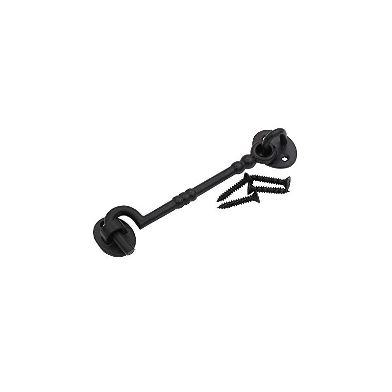 THDC Cast Iron Cabin Eye Hook, Latch For Gates, Latch