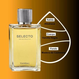 Yanbal Selecto Eau de Toilette for Men - Colonia para Hombres 100 mL / 3.3 fl.oz
