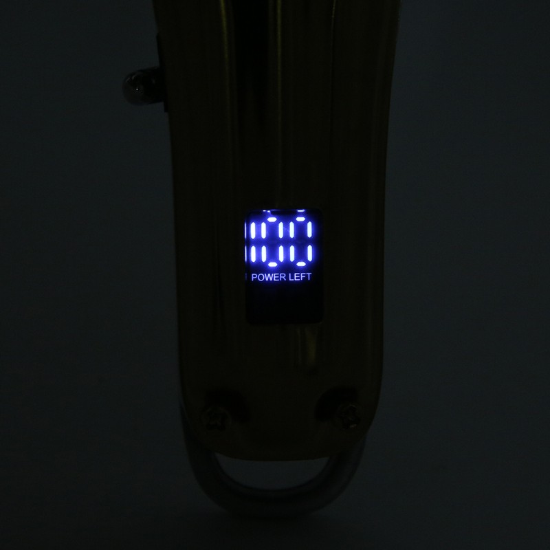 USB Rechaegeable Hair Clipper LCD Screen Electric Hair Styling Trimming