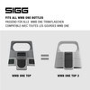 SIGG WMB ONE Top 2 Grey Aqua Cap (One Size),
