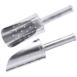 Contacto Stainless Steel Perforated Ice Scoop