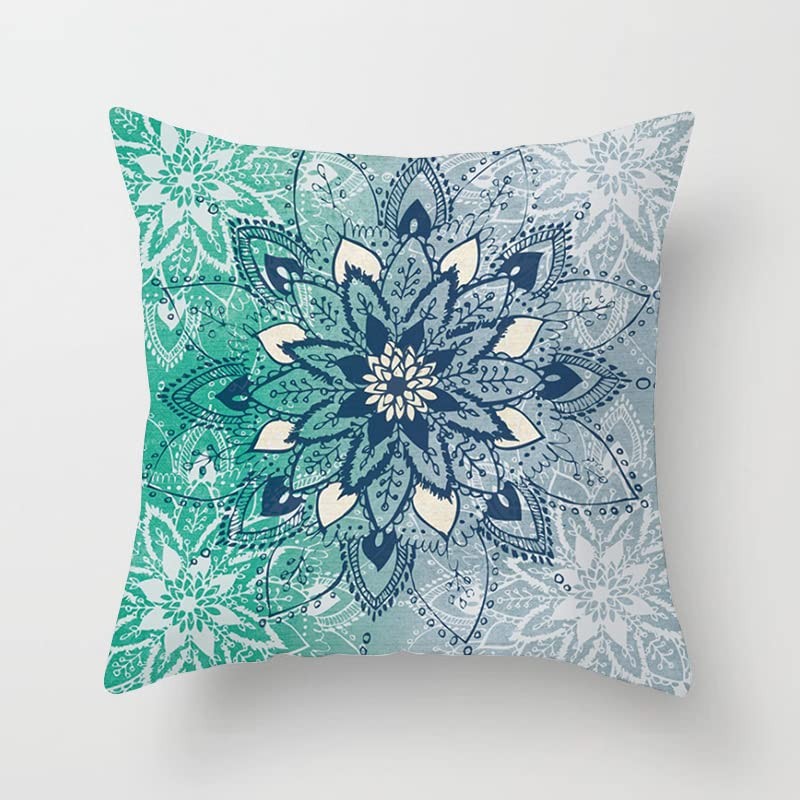 Set of 4 Luxton Boho Mandala Cushion Covers for Home