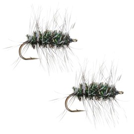 Umpqua Griffith's Gnat Fly Fishing Dry Flies Size 22-2 Pack
