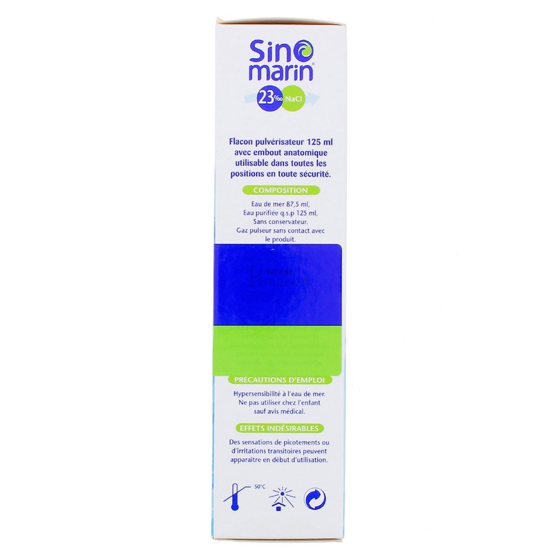 Sinomarin Hypertonique Nose 125ml (Pack of 2)