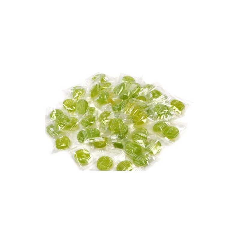 Eda's Sugar Free Intense Lemon-Lime Hard Candy, ONE POUND, individually