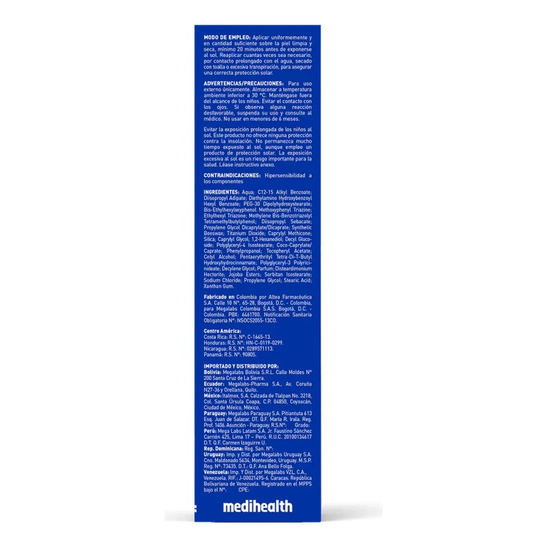 Umbrella Kids Protector Solar Muy Resistente Agua 120gr
