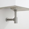 GORDEE Bathroom Sink P-Trap Drain, Adjustable 1-1/4 Bottle P Trap