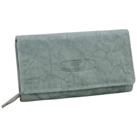 Money Maker Women's Leather Wallet - Large Purse for Women - Wallet, gray, rfid wallet