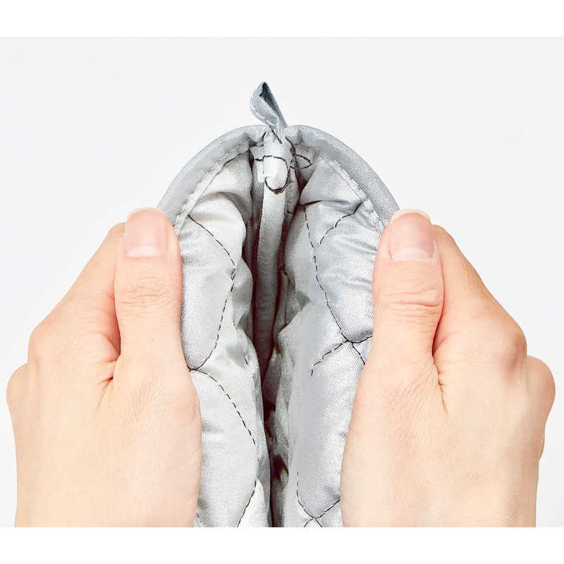 Perpetual Heat Resistant Oven Mitt 10" Black TVM-1