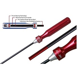 Montana X-Treme (MTX) 1-Piece Cleaning Rod 22 to 264 Caliber 42" Coated Spring Steel 8 x 32 Female Thread