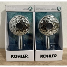 Kohler Rosewood Wall Mount Handheld Shower Head In Chrome - Lot Of 2 BRAND NEW