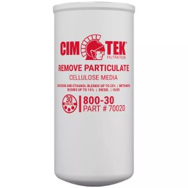 CEM TEK Cim-Tek 70020 800-30 Fuel Dispenser Filter 30 Micron Hi Flow