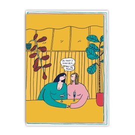 Brainbox Candy - Funny Birthday Card - 'Terrible' - Cute Quirky Illustration - Witty Amusing Birthday Humour - For Him Her Men Women Friends Partner