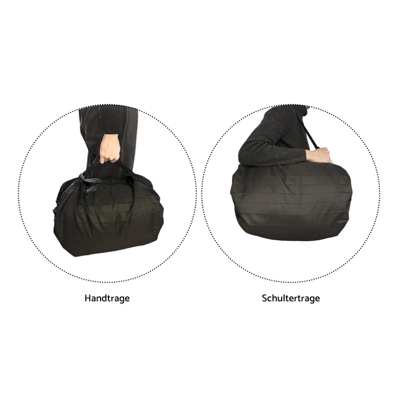 Paulde Foldable Shopping Bag - Practical for Travel, Sports, Bulk
