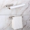 Kitchen Roll Holder No Drilling Wall Mounted Stainless Steel Kitchen