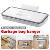Kitchen Hanging Trash Bag Holder Cabinet Garbage Bag Rack Bag