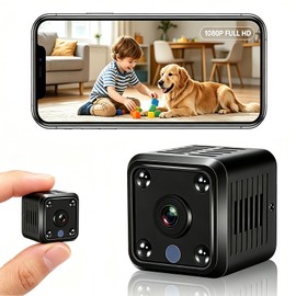 Mini Camara Espia WiFi Oculta, Cámara de Seguridad 1080P HD