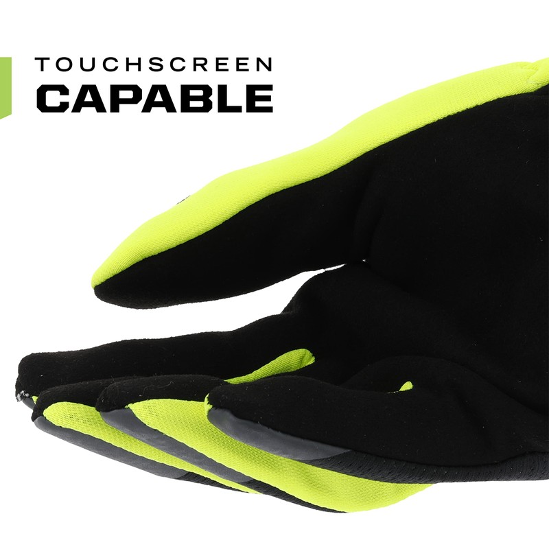 Mechanix Wear FastFit® E5 Gloves (Small, Black/Fluorescent Yellow)