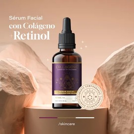  Collagenic Serum Facial Antiedad 50ml - Baba de Caracol, Retinol, Colágeno y Ácido Hialurónico - Hidratante y Antiarrugas