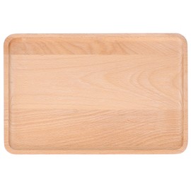 Fruit Dishes Beech Wooden Serving Tray Rectangular Decorative Dessert Plate Kitchen Supplies30x20x2cm