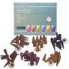 Incense Cones Gift Pack Set Sticks Total,Red Rose,Super Sandal,Patchouli,White Musk,Meditation,Lavender