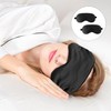Pack of 2 Silk Sleeping Masks, Comfortable Sleeping Mask for