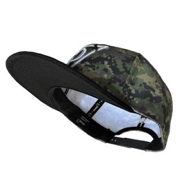 Capiche [99+ Variations] Snapback Cap Men's Cap - Baseball - Hat - Art - Unisex - Visor - Men - One Size - Tattoo - Men - Women, [CAMO] USA pixel