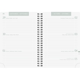 BRUNNEN School Calendar 2025/2026 "Little Plants" | A5, Plastic