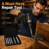 Damaged Screw Extractor Set for Repairs – HSS Drill Bit
