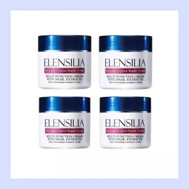 Ellencilla Elensilla Snail Cream Genuine 50g 4pcs Super Snail Cream