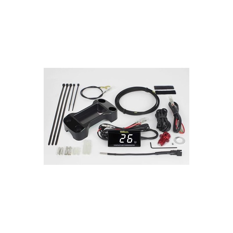 Special Parts Takekawa 05-07-0018 Compact LED Thermometer Kit 2 Black